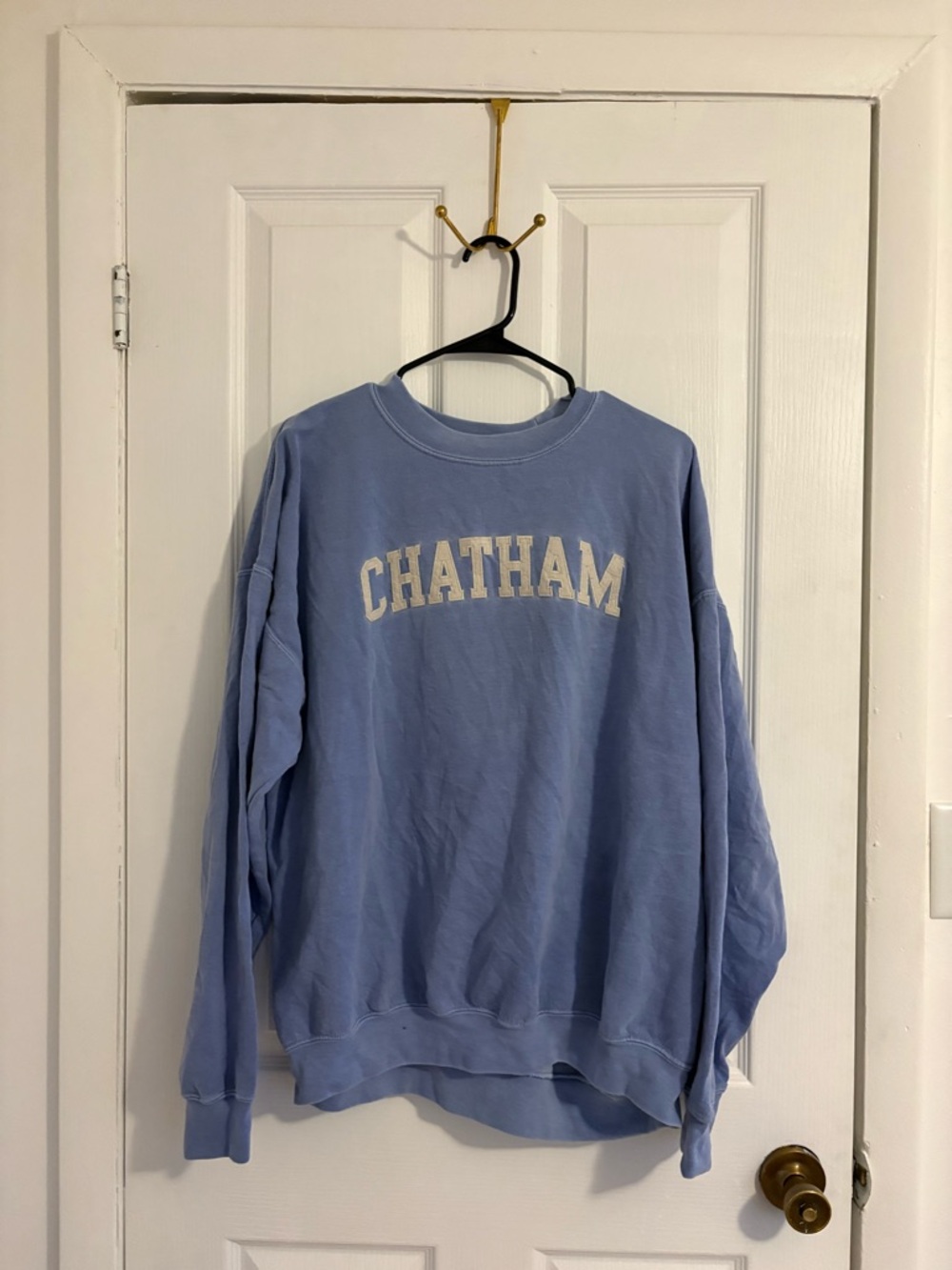Light Blue Women's Crewneck Sweatshirt